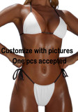 Traje de baño Speedos personalizado Bikini para mujer Traje de baño de dos piezas