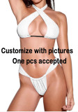 Custom Swimsuit with Face Women's Bikini Two Pieces Swimwear