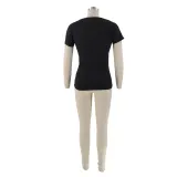 Round Neck Casual Letter Printing Sensation Short Sleeve T-Shirt Women's Trendy Top