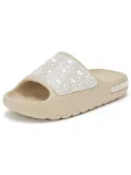 Women's Shoes Diamond Thin Flash Thick Bottom Slippers Sandals Slides Slipper