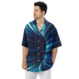 Summer Men's Short Sleeve Shirt Casual Sweat-absorbing Shirt