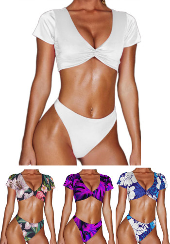 Op maat gemaakte badkleding van Exelnt Designs Tweedelige bikini voor dames