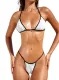 Custom Bikini Top Bottom Women's Bikini Two Pieces Swimwear