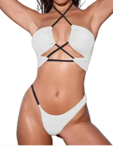 Customize Swimwear Women's Bikini Two Pieces Swimwear