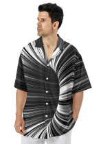 Summer Men's Short Sleeve Shirt Casual Sweat-absorbing Shirt