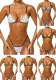 Custom Print Swimsuit Women's Bikini Two Pieces Swimwear