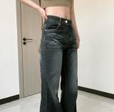 Bell Bottom Jeans Women's Stretch Tight Fitting Bootcut Pants Women's Denim Pants