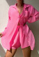 Shirt Sets Beach Holidays Sun Protection Loose-fitting 2PC Short Set