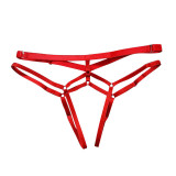 Women's open underwear transparent beautiful buttocks thong