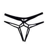 Women's open underwear transparent beautiful buttocks thong