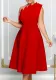 Plus Size Women's Sexy One Shoulder Ruched High Waist Ruffle Formal Party Gown Evening Dress