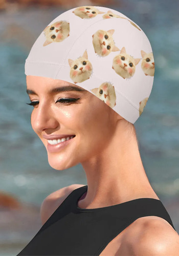 gorras de baño unisex con estampado personalizado