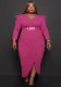 Customize Women Long Sleeve V Neck Long Sleeve Dress
