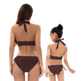 madre e hija bikini sexy traje de baño
