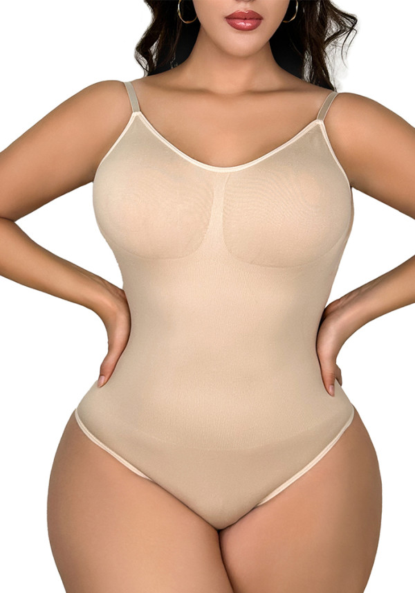 Senza cuciture Body Shaper Tummy Control Butt Lift Plus Size Perizoma Corsetto Slip Corsetto aderente