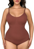 Body sin costuras para mujer, ropa interior elástica ajustada con forma de realce de glúteos y Control de barriga, corsé corporal