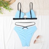 Bikini de mujer traje de baño de dos piezas
