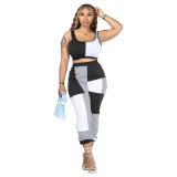 Women Tank Top and Pants Casual Sport Two Piece Set