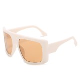 Women large frame gradient sunglasses