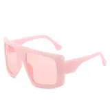 Women large frame gradient sunglasses