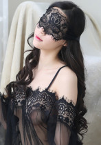 Women nightclub sexy Sexy Lingerie lace hollow eye mask princess accessories