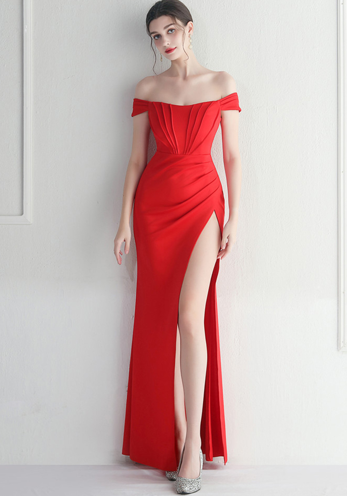 Sexy, Off Shoulder Cocktail Dress  - OUTLET