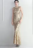 3xl4xl long sequins plus Plus Size Formal Party Evening Dress
