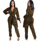 Women Sexy Sexy V-Neck Jumpsuit