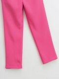 Summer Ladies Fashion Casual Solid Versatile Chic Tight Pants