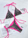 Bikini Sexy Female Leopard Print Swimwear