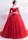 Off Shoulder Evening Dress Veil Long-Sleeved Bride Wedding Dress Formal Cocktail Party Dress（Processing time need 3-6 days）