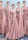 bridesmaid dress pink evening dress bridesmaid corps dress chiffon bridesmaid dress（Processing time need 3-6 days）