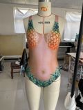 Women Nude One Piece Swimwear