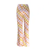 Summer Women's Bodycon Floral Sexy Bell Bottom Pants