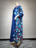 Muslimische Robe, modisches, luxuriöses arabisches Damenkleid mit Diamant-Positionierungsdruck