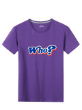 Damen-T-Shirt aus Baumwolle, lässig, kurzärmelig, mit Buchstaben-Aufdruck