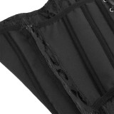 Frauen Sommer Spitze sexy Vintage rückenfreies ohne Stäbchen Body Korsett