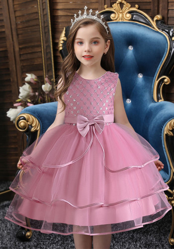 女の子一歳ドレススカートフラワーガールガール高級プリンセスバースデードレス