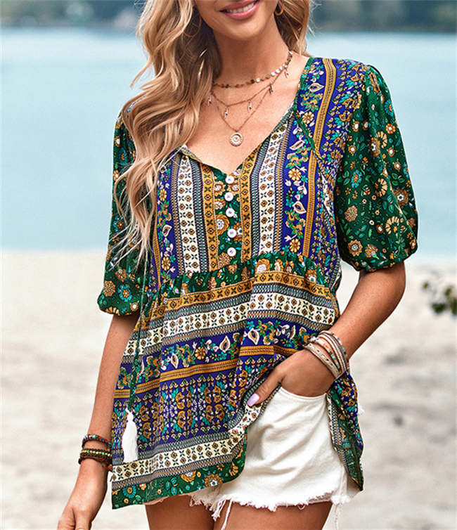 Wholesale printed Top  From Global Lover