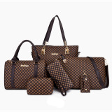 Spring fashion six-piece handbag single-shoulder Messenger women's bag