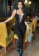 Women's Summer Cutout Sexy hollow out Tight Fitting Jumpsuit