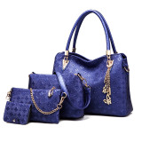 Fashionable one-shoulder diagonal handbag large bag medium bag women's bag