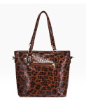 Fashionable crocodile pattern six-piece bag retro portable pillow bag one-shoulder Messenger large-capacity women's bag