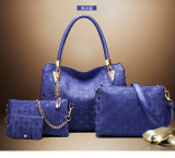 Fashionable one-shoulder diagonal handbag large bag medium bag women's bag