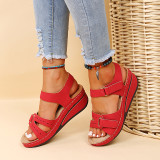 Women Casual Peep-Toe Sandals Roman Sandals