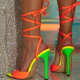 Women Peep-Toe sandals heels