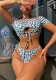 Women Bikini Leopard Print Swimswear Two Pieces