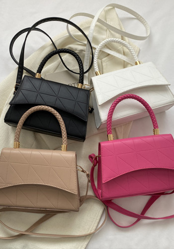 Simple décontracté sac à la mode femmes été tendance couleur unie une épaule Portable sac de messager petit sac carré