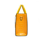 Large Fashion Large Capacity One Shoulder Portable Diagonal Bag Stone Texture Three-Piece Bag