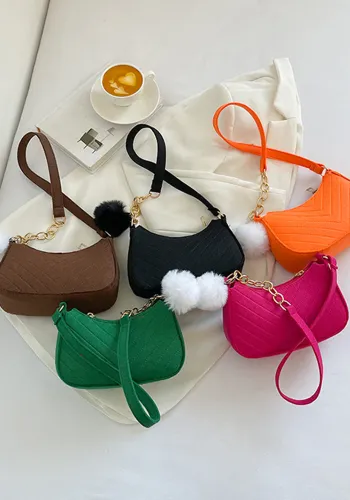 Small bag women's spring retro shoulder bag Messenger bag Trendy armpit bag